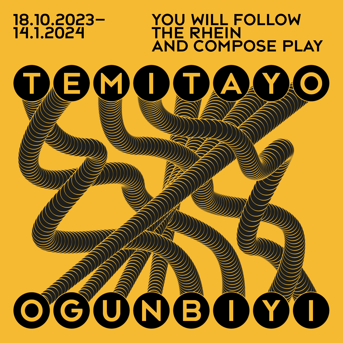 Temitayo Ogunbiyi. You will follow the Rhein and compose play